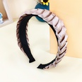 Korean Style DoughTwist Style Plaits Headband Fabric Candy Color Pressure NonSlip Headband Wide Edge Sweet AllMatching Pure Color AllMatching Hair Accessoriespicture15